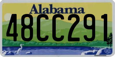 AL license plate 48CC291