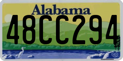 AL license plate 48CC294
