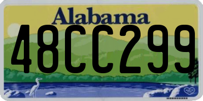 AL license plate 48CC299