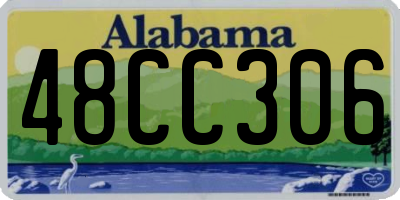 AL license plate 48CC306