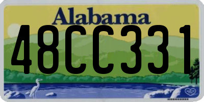AL license plate 48CC331