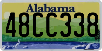 AL license plate 48CC338
