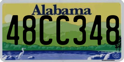 AL license plate 48CC348