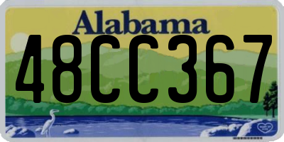 AL license plate 48CC367