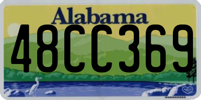 AL license plate 48CC369