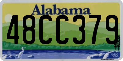 AL license plate 48CC379