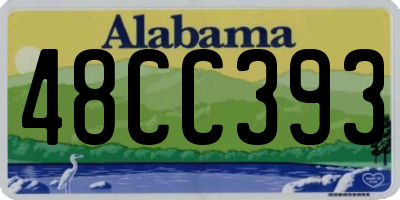 AL license plate 48CC393