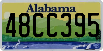 AL license plate 48CC395