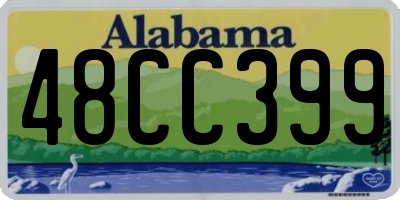 AL license plate 48CC399