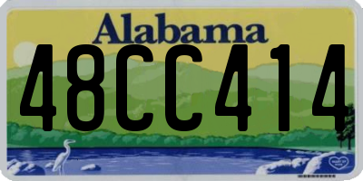 AL license plate 48CC414