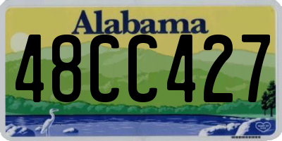 AL license plate 48CC427
