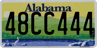 AL license plate 48CC444