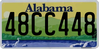 AL license plate 48CC448