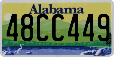 AL license plate 48CC449