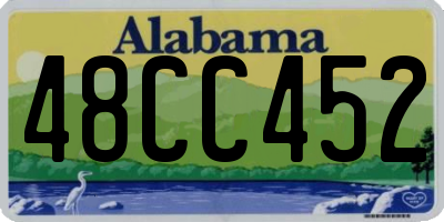 AL license plate 48CC452