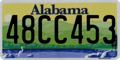 AL license plate 48CC453