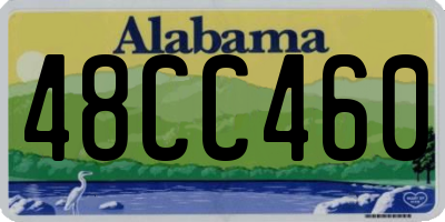 AL license plate 48CC460