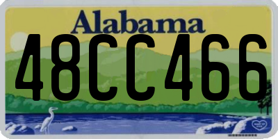 AL license plate 48CC466