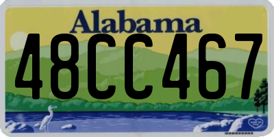 AL license plate 48CC467