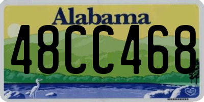 AL license plate 48CC468
