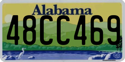 AL license plate 48CC469