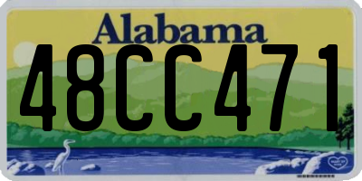 AL license plate 48CC471