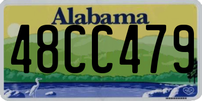 AL license plate 48CC479