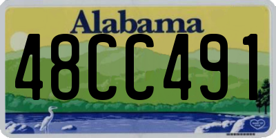 AL license plate 48CC491