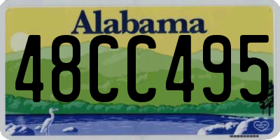 AL license plate 48CC495