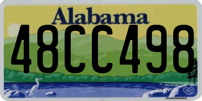 AL license plate 48CC498