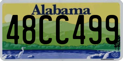 AL license plate 48CC499