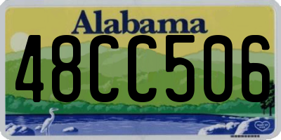 AL license plate 48CC506