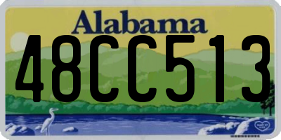 AL license plate 48CC513