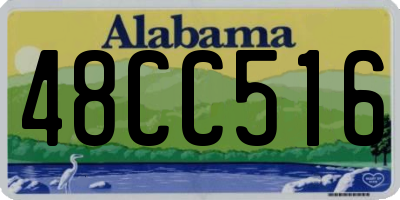AL license plate 48CC516