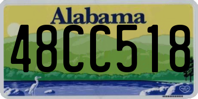 AL license plate 48CC518