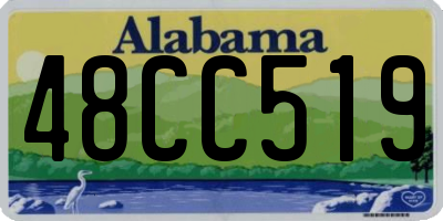 AL license plate 48CC519