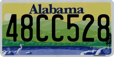 AL license plate 48CC528