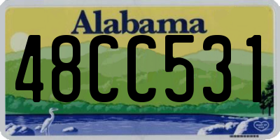 AL license plate 48CC531