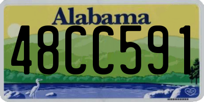 AL license plate 48CC591