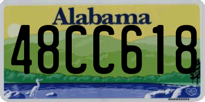 AL license plate 48CC618