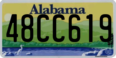 AL license plate 48CC619