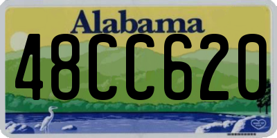 AL license plate 48CC620