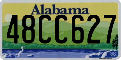 AL license plate 48CC627