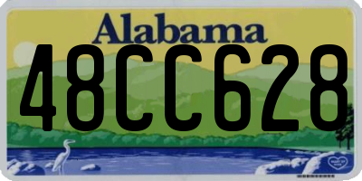 AL license plate 48CC628