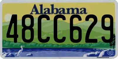 AL license plate 48CC629