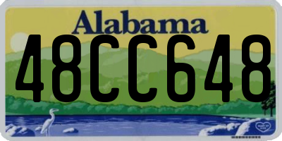 AL license plate 48CC648