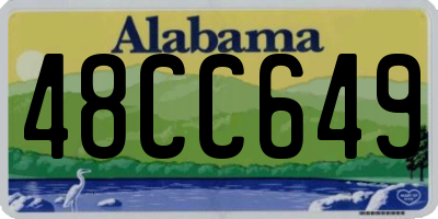 AL license plate 48CC649