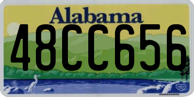 AL license plate 48CC656