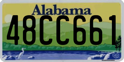 AL license plate 48CC661