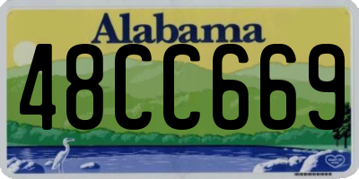 AL license plate 48CC669